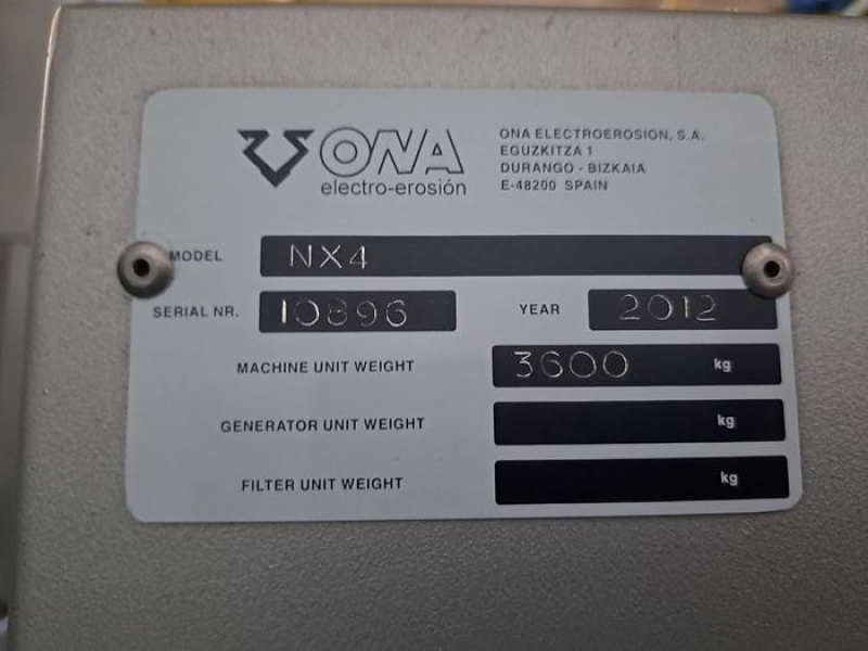 Erosão por penetração ONA NX4