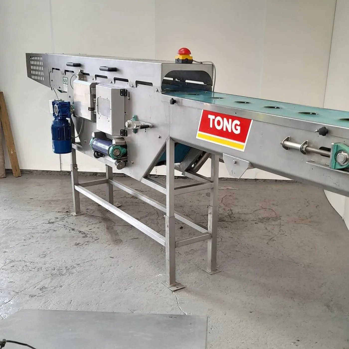 2016 Used Tong Broccoli Trimmer with Control Box - 8