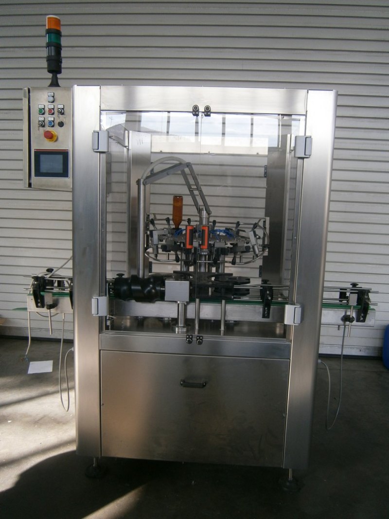 AUTOMATIC STAINLESS STEEL RINSER MACHINE MODEL MF 12 GRIPPERS NEW MACHINE