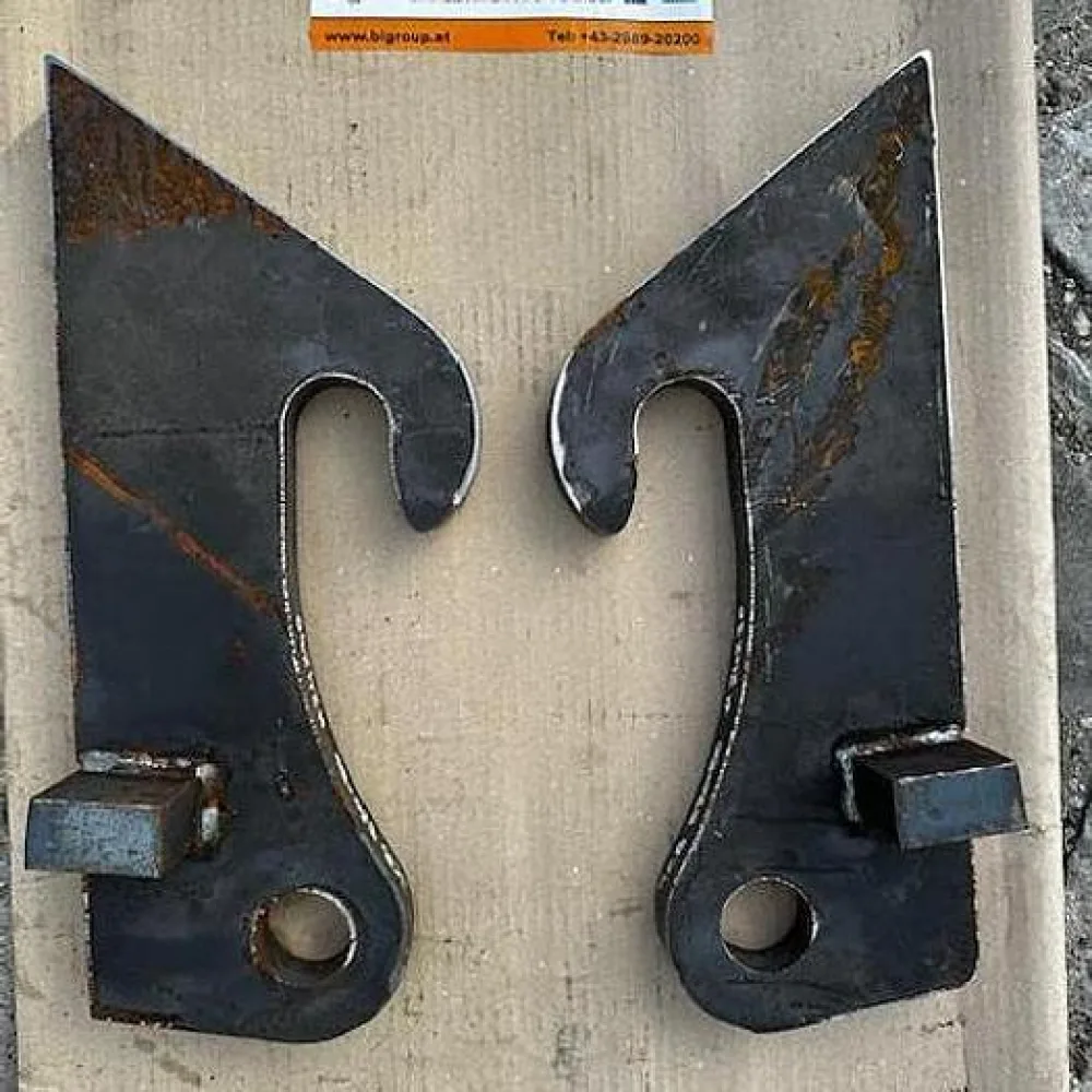 BIG Anschweißhaken / Anschweißset / Koppelhaken JCB 520-50 Aufnahme