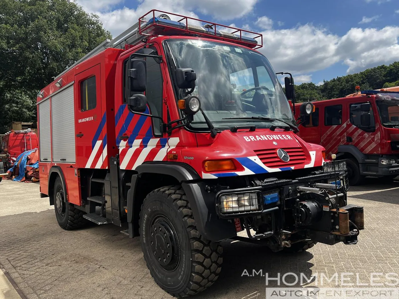 Unimog U500 DoKa firetruck - 5