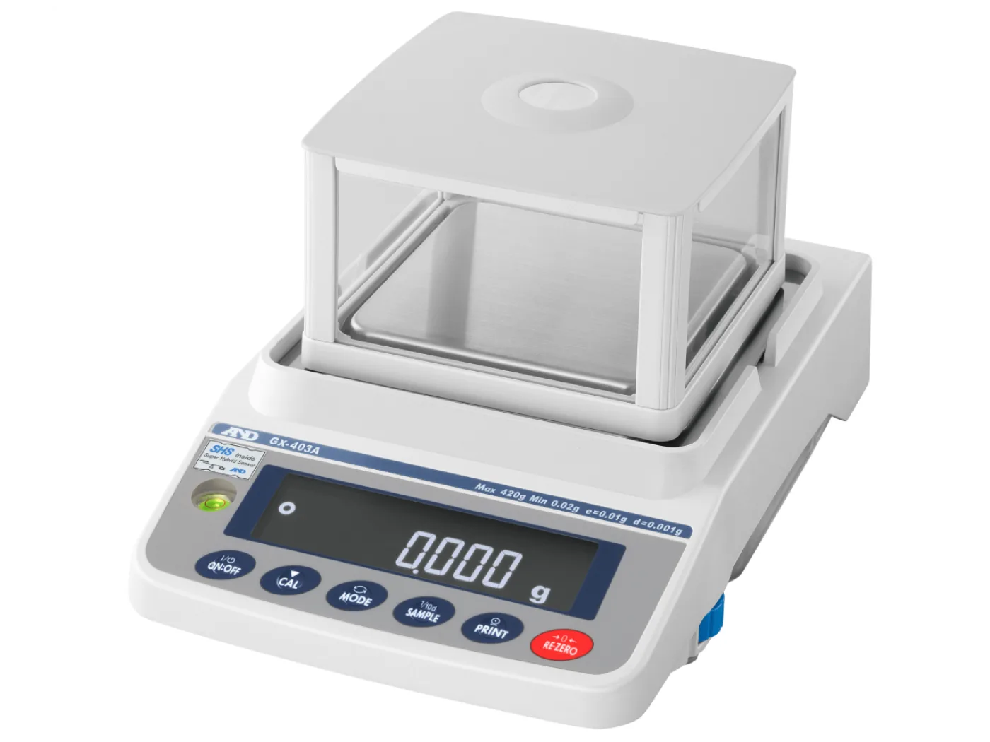 A&D GX&GF-403A Series Precision 3-Place Balance - 2