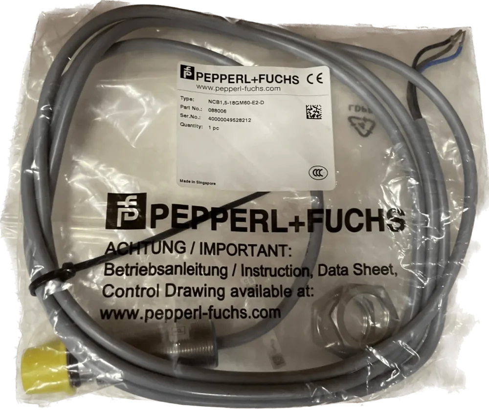 Pepperl+Fuchs 088006 NCB1,5-18GM60-E2-D