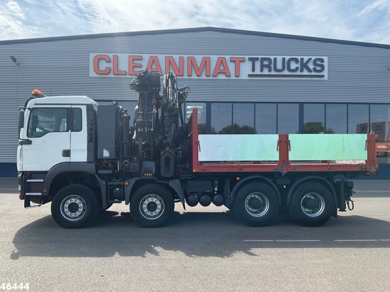 MAN TGA 41.363 8x4 Manual Full steel Hiab 80 Tonmeter laadkraan + Fly-Jib