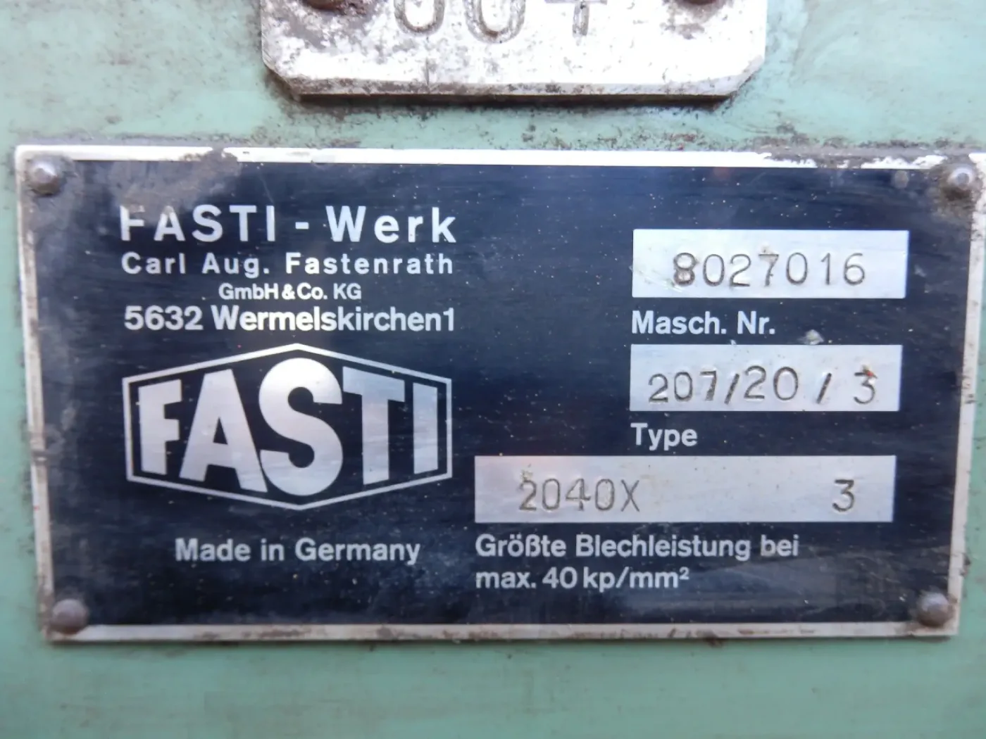 Fasti 2040X3 Zetbank - 6
