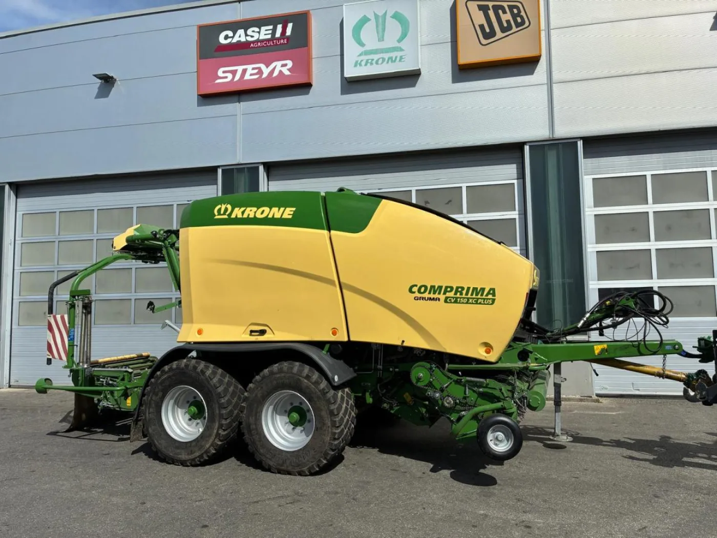 Rundballenpresse Krone COMPRIMA CV 150 XC + - 1