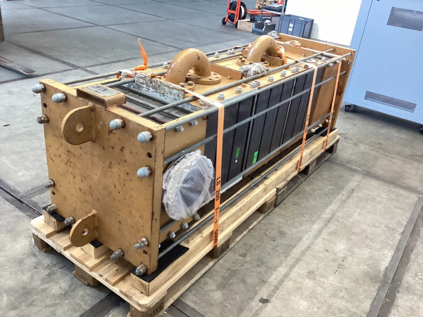Vicarb Deutschland GmbH "Block Graphite" 16,2 m² - Shell and tube heat exchanger - 4