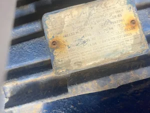 USED BUSCH RA 0302 D 561 ROTARY VAN VACUUM PUMP