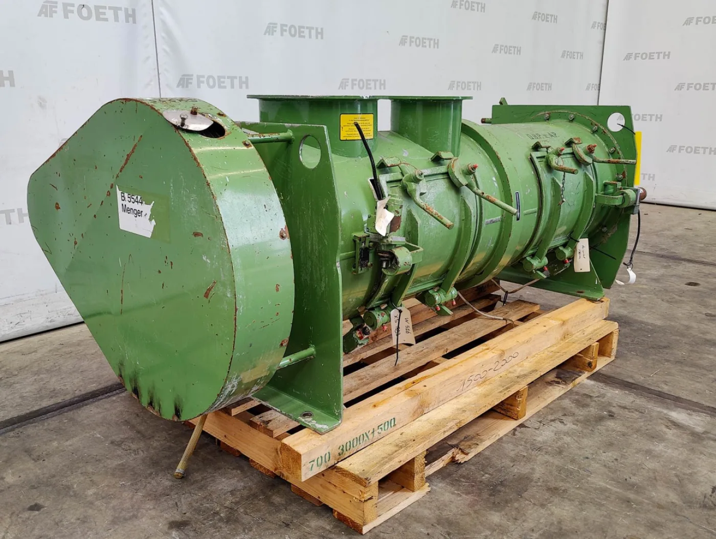 Loedige KM-600D - Poudre turbo mixer - 2