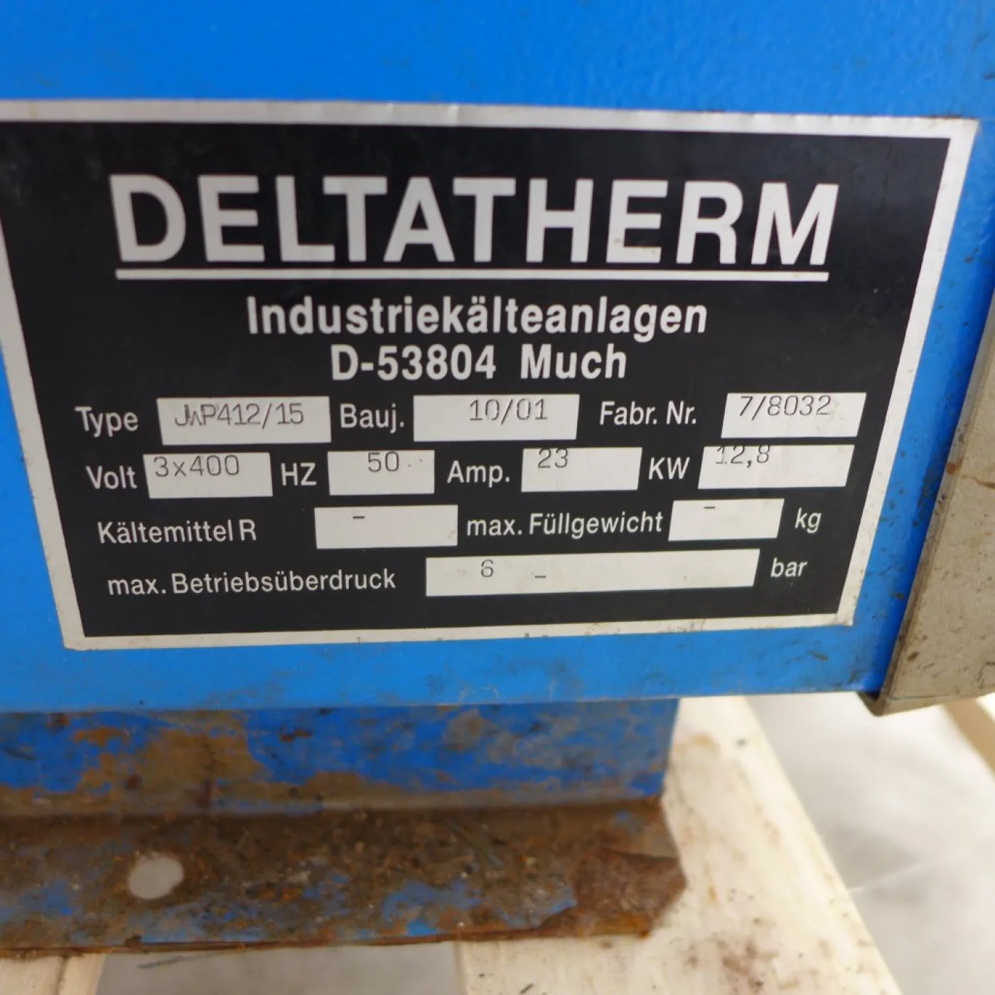 Deltatherm JWP 412/15 - Temperature control unit - 8