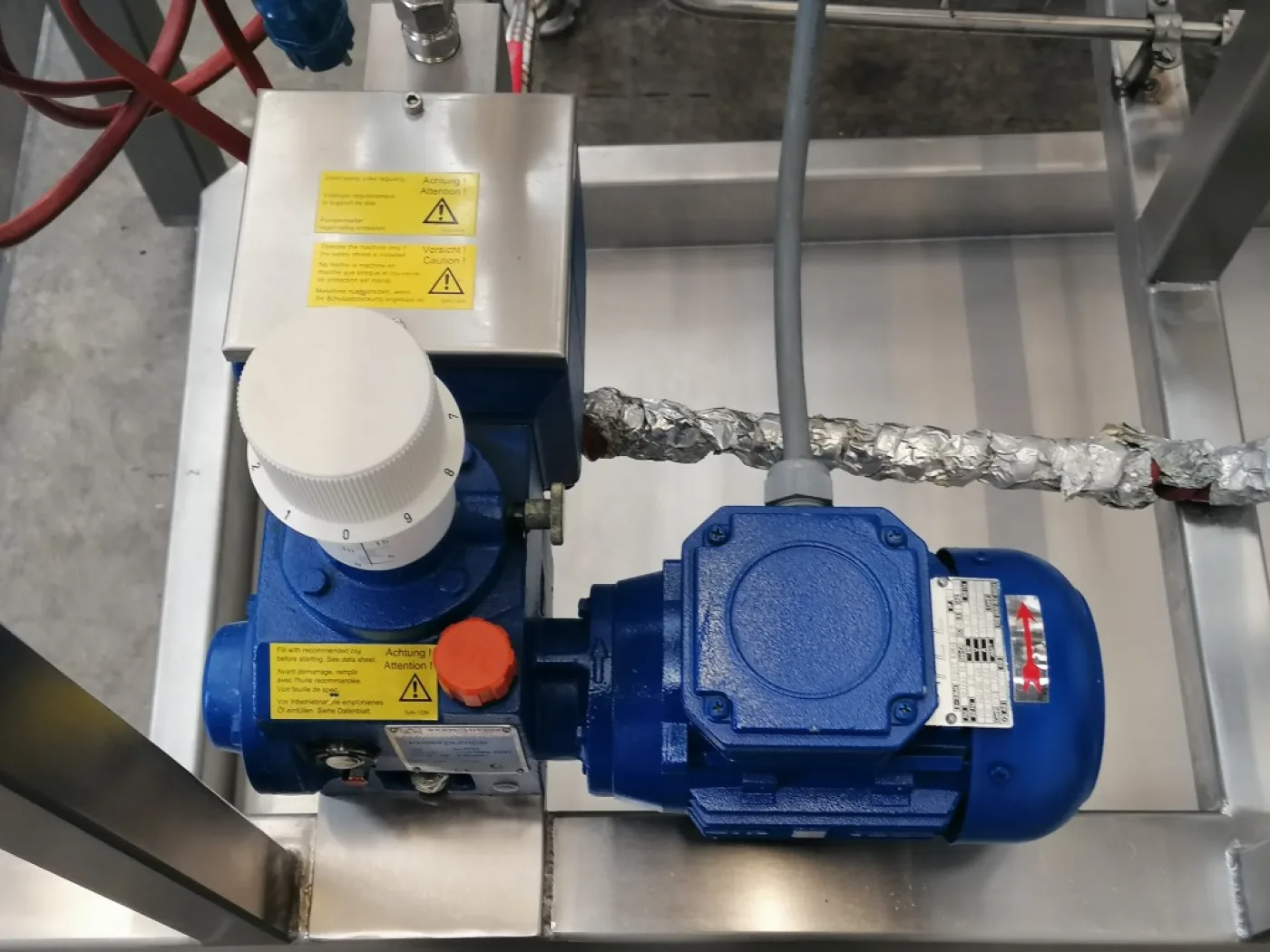 Vomatec Skid Unit Pilot - Processing vessel - 8