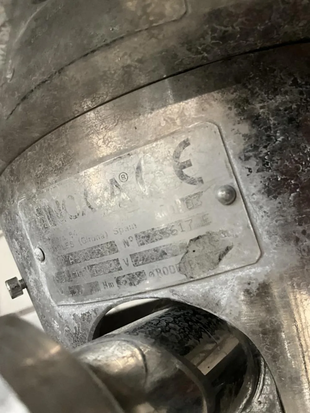 2003 Inoxpa Inoxpa ASPIR A80 Stainless Steel Contact Parts Sanitary Side Channel Self Priming Pump