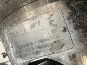 2003 Inoxpa Inoxpa ASPIR A80 Stainless Steel Contact Parts Sanitary Side Channel Self Priming Pump