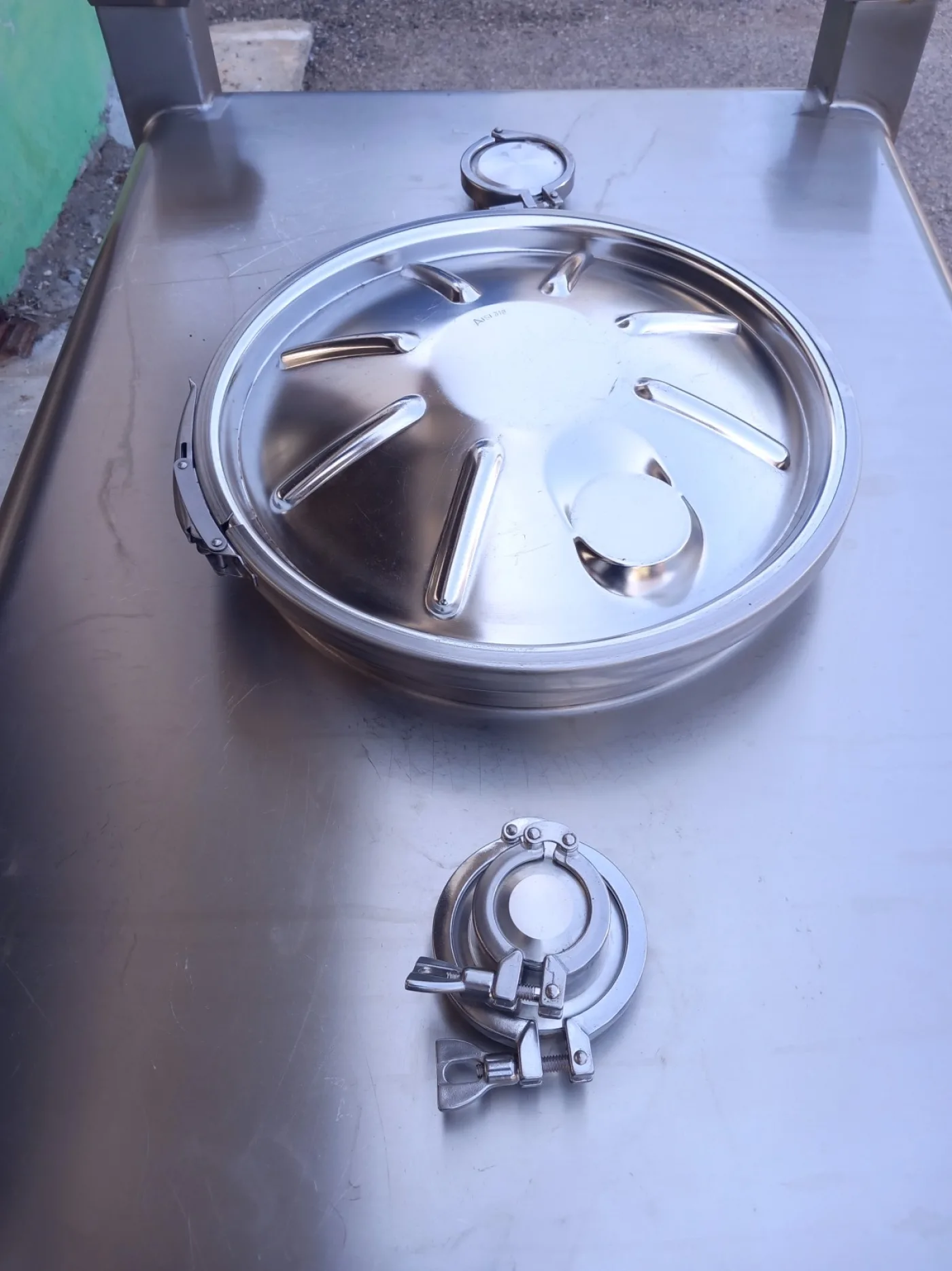 BIN ACCIAIO IBC (CONTENITORE PER MERCE SFUSA) – COSMEC – MOD. 500 L - 6