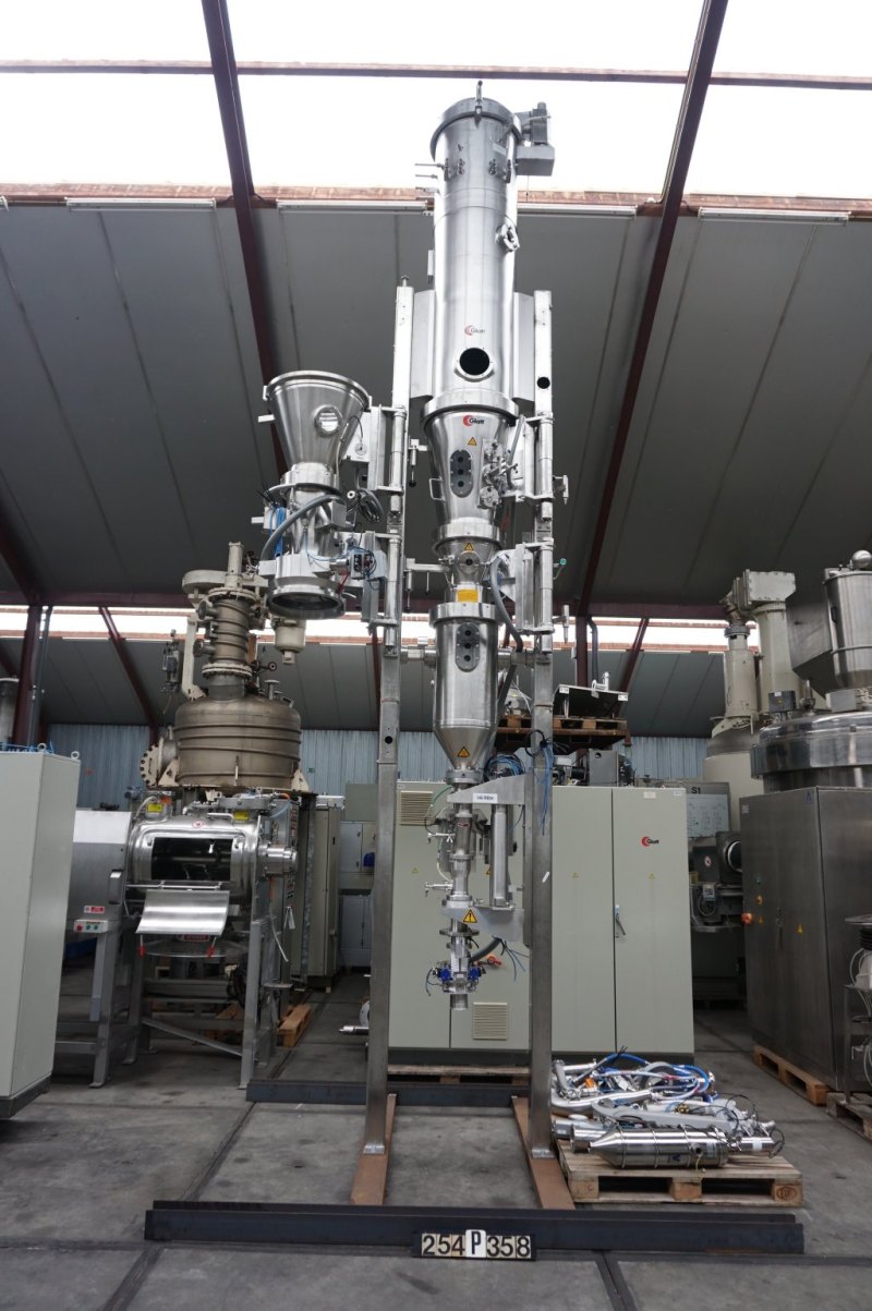 Glatt GPCG-5 - Fluid bed dryer batch