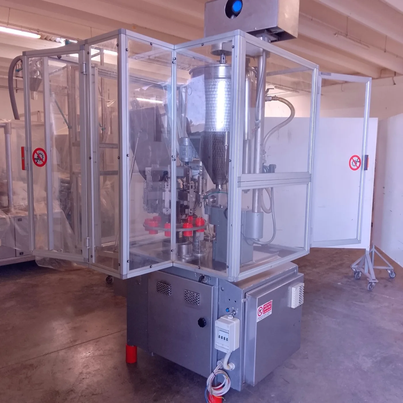 INTUBETTATRICE PER TUBETTI IN ALLUMINIO – COMADIS – MOD. 220 NAV - 8