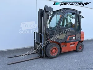 Nissan Gabelstapler 2,5 t. Gas mit Kabine und Heizung