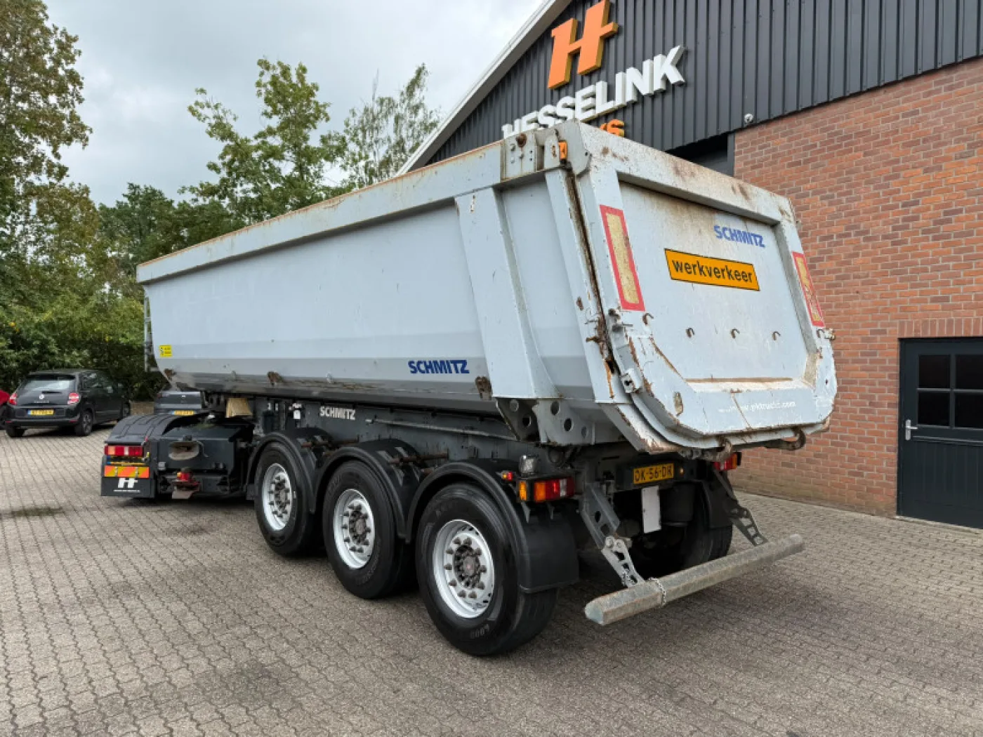 Schmitz Cargobull SKI 24 7.2 27 m³ Hardox Steel SAF Disc Brakes NL Trailer APK/TÜV 06-2027 - 2