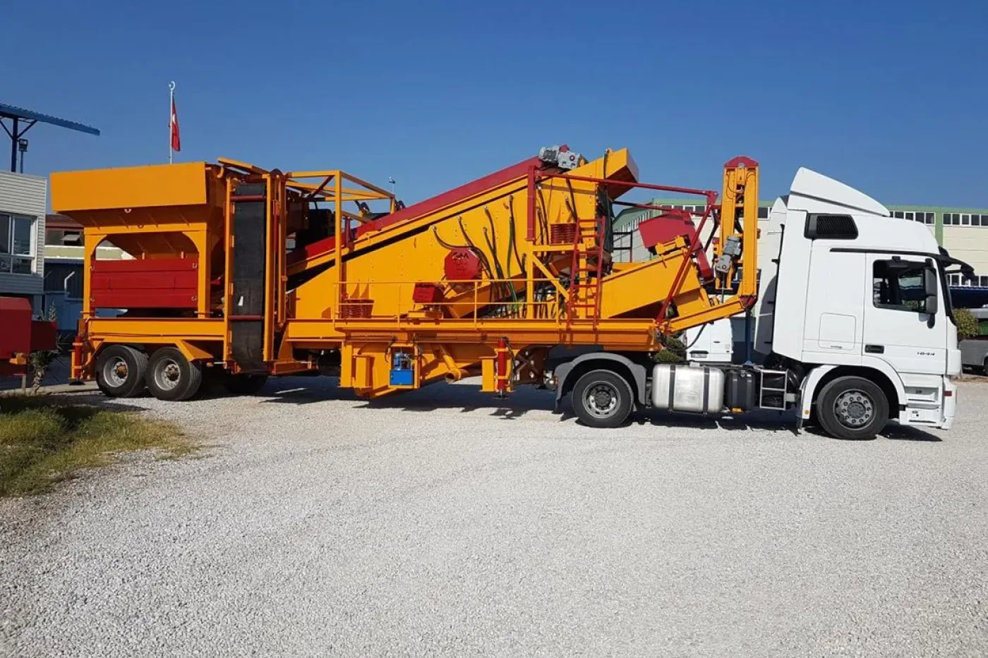 GNR YM1650 — Mobile Washing & Screening Plant (top model) - 1
