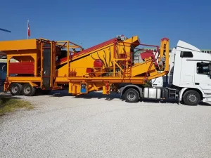 GNR YM1650 — Mobile Washing & Screening Plant (top model)