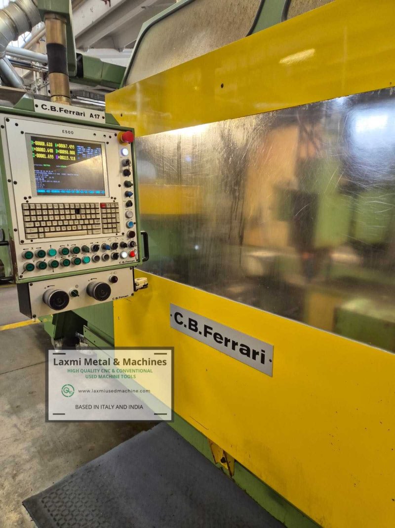 5 AXIS VERTICAL MACHINING CENTER, CB FERRARI - A17 - Laxmi Metal & Machines, Rohtak