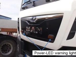 Power-LED Warning Lights – Front