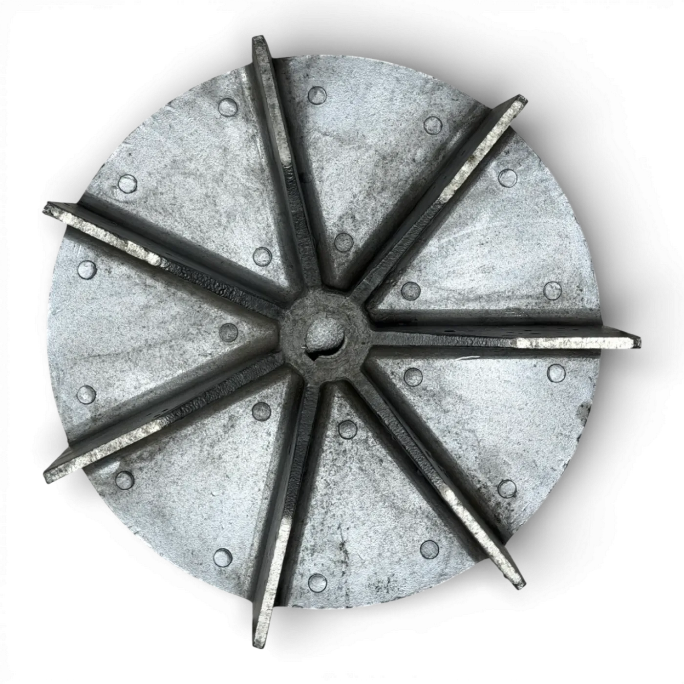 Flügelrad Aluminium Ø 300 mm Absaugventilator Absaugung Lüfterrad Transportventilator Art. Nr. 300100 (aluminum impeller) - 1