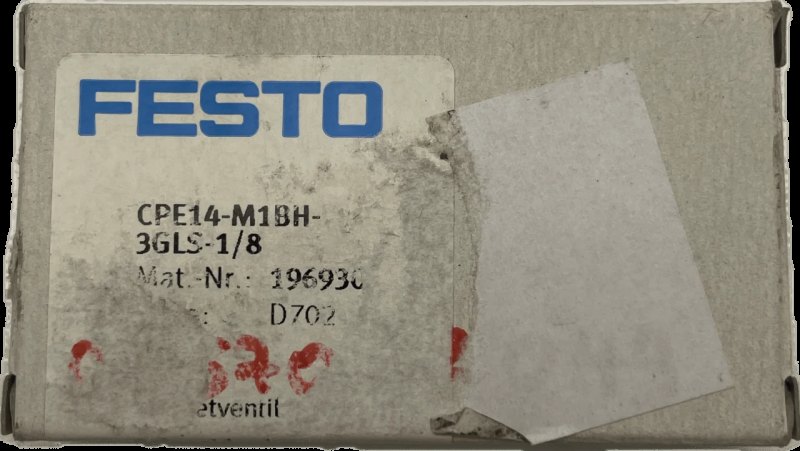 Festo CPE14-M1BH-3GLS-1/8 196930