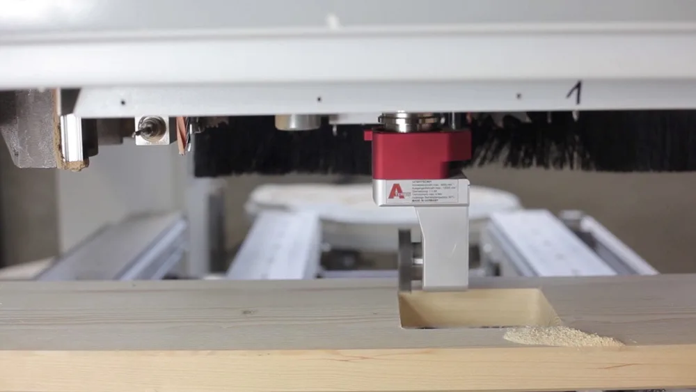 ATEMAG Extra 2 Function Line CNC-Eckenausklinkaggregat für IMA Bearbeitungszentren
