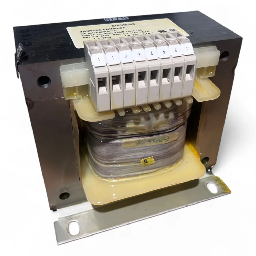 Siemens Autotransformator 1000 VA 240→115/60/30 V – 4AM5595-0AN80-8A | Step-Down | Control (aut.) Art.-Nr. 4AM5595-0AN80-8A55069