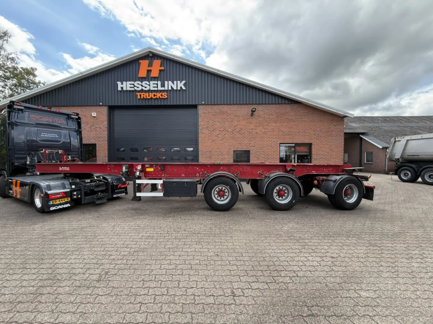 Bulthuis TATA 23 Dump Truck Chassis AS-1 Lift Axle AS-3 Steering Axle Self-Lubricating System €3,900 - 3