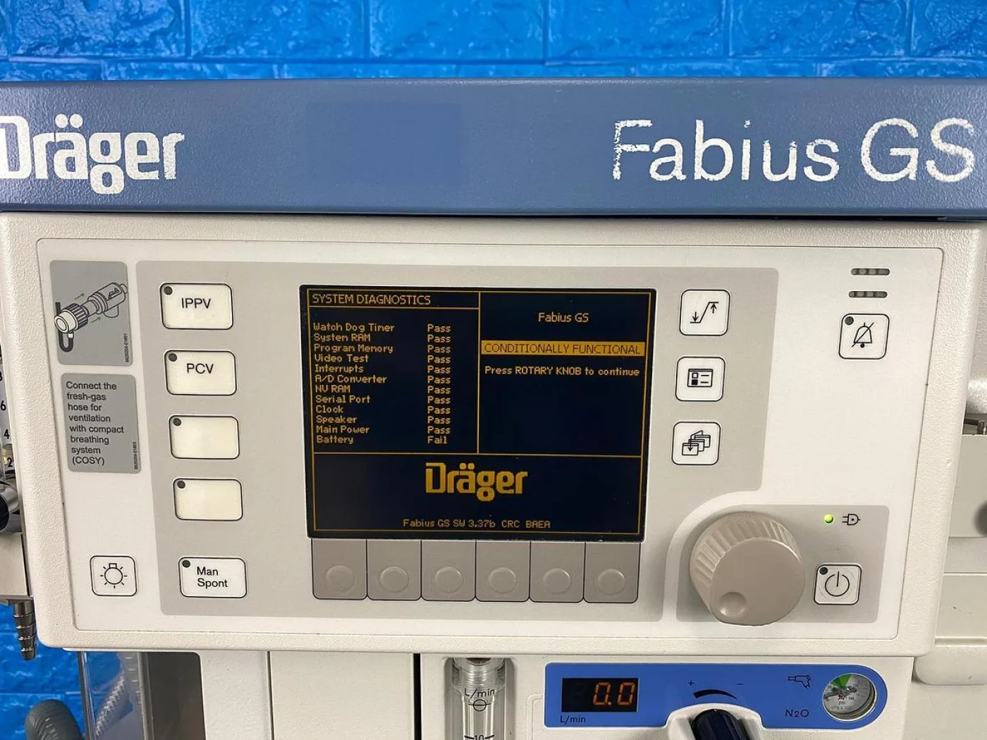 Dräger Fabius GS YOM: 2005 REF: 8604700-22 - 3