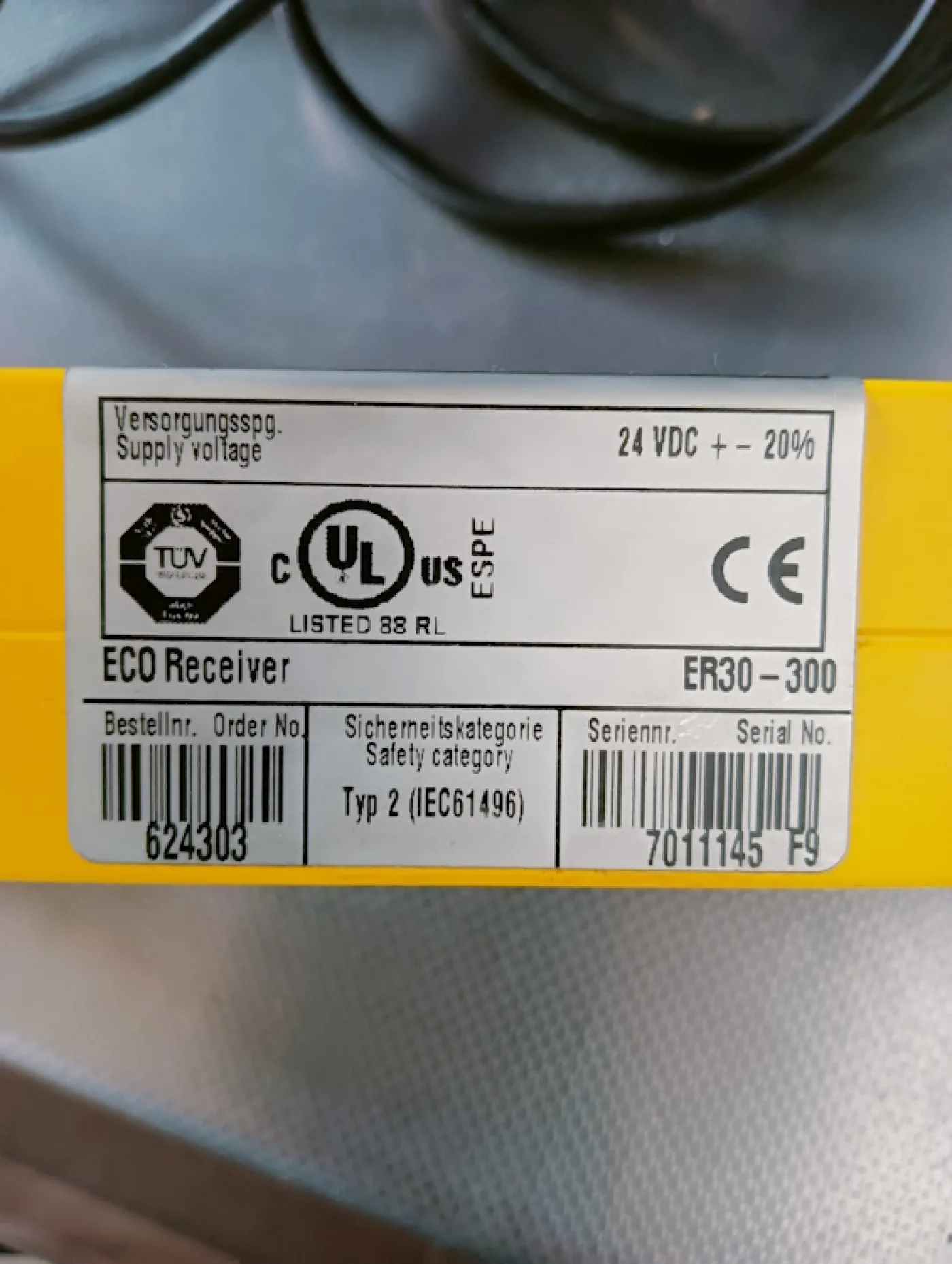 Leuze Lumiflex Lichtvorhang Empfänger Nr. 624303 - 4