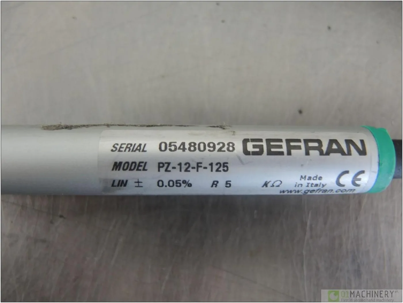 2010 GEFRAN PZ-12-F-125 AI1458 - 4