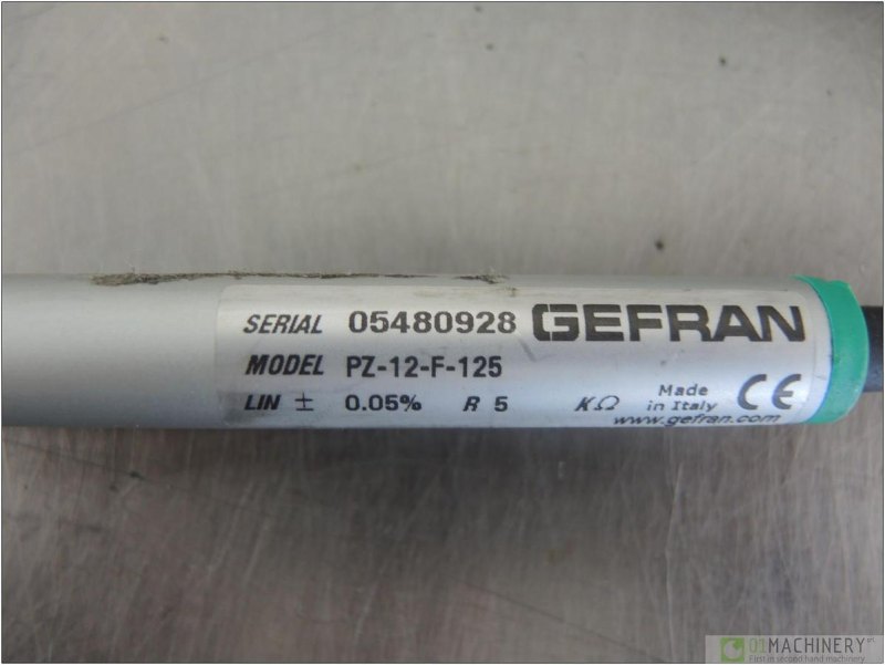 2010 GEFRAN PZ-12-F-125 AI1458