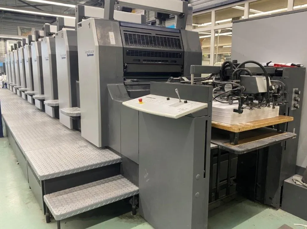 Heidelberg SM 74-10-P offset printing press