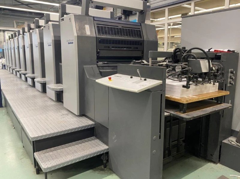 Heidelberg SM 74-10-P offset printing press
