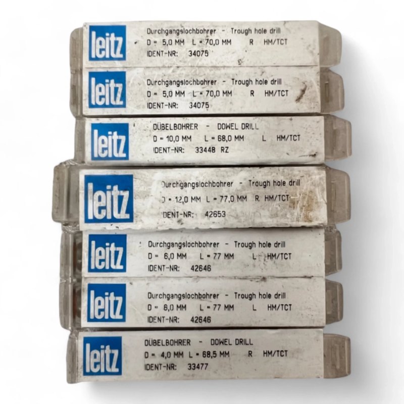 12 LEITZ Durchgangslochbohrer Dübelbohrer 5 -12 mm ‍ Art.-Nr. 42653