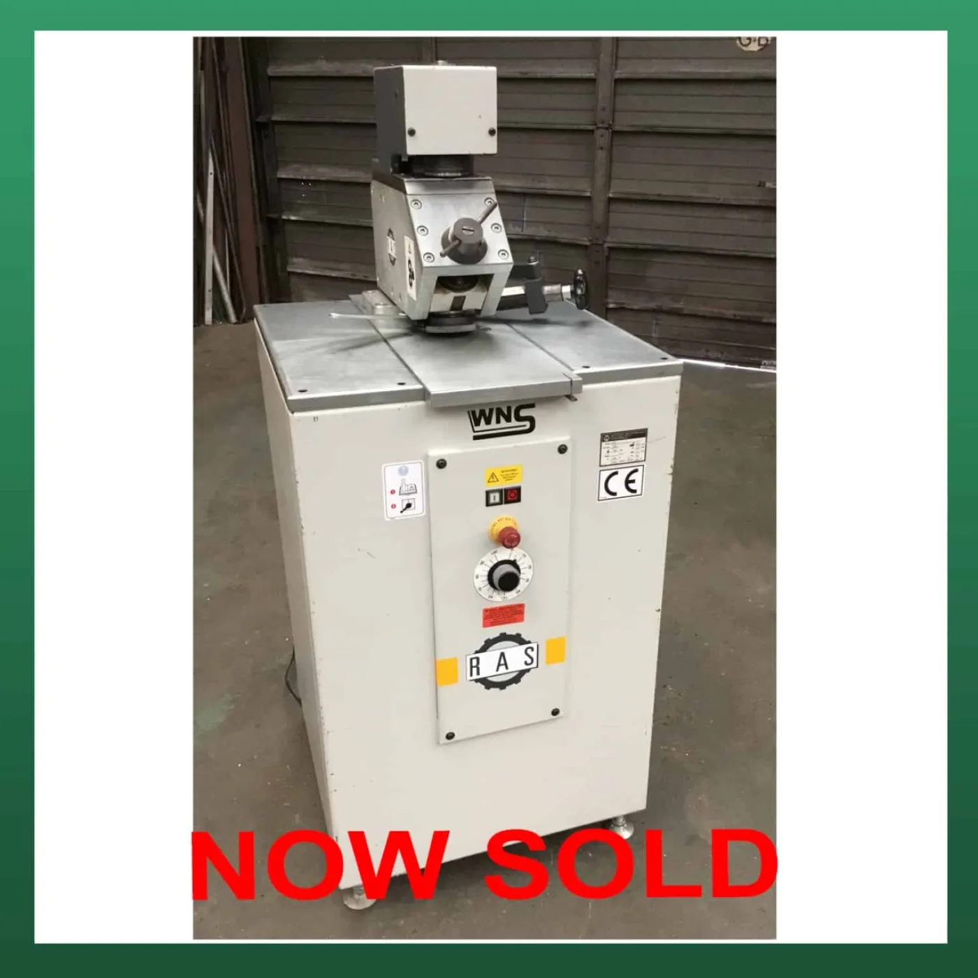 RAS 21.20 Double Headed Power Flanger - WNS - W. Neal Services Ltd - 1