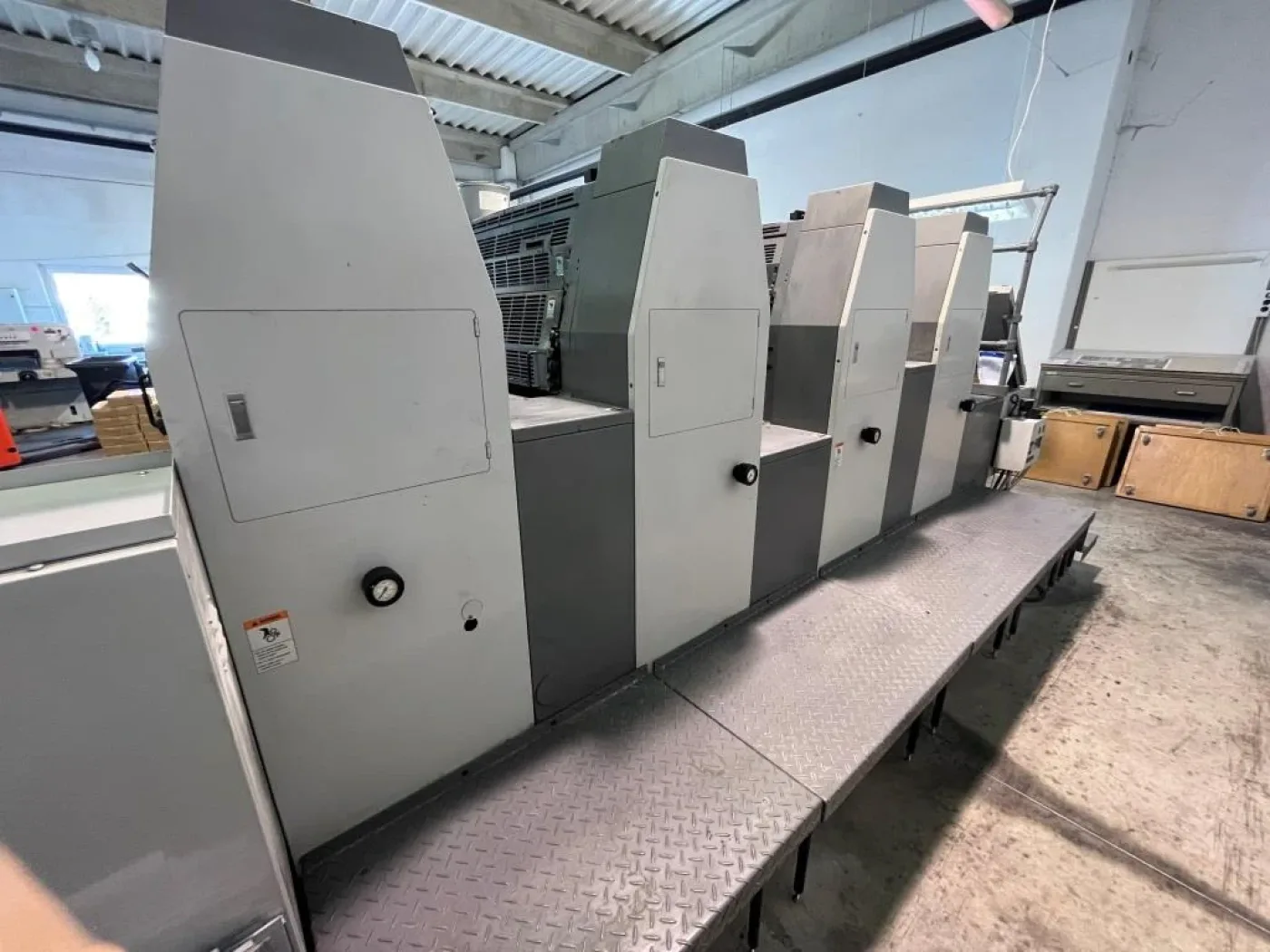 Ryobi 784 EP offset printing press - 5