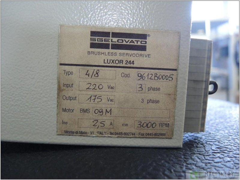 2000 SGE LOVATO Luxor 244 4/8 AI2508