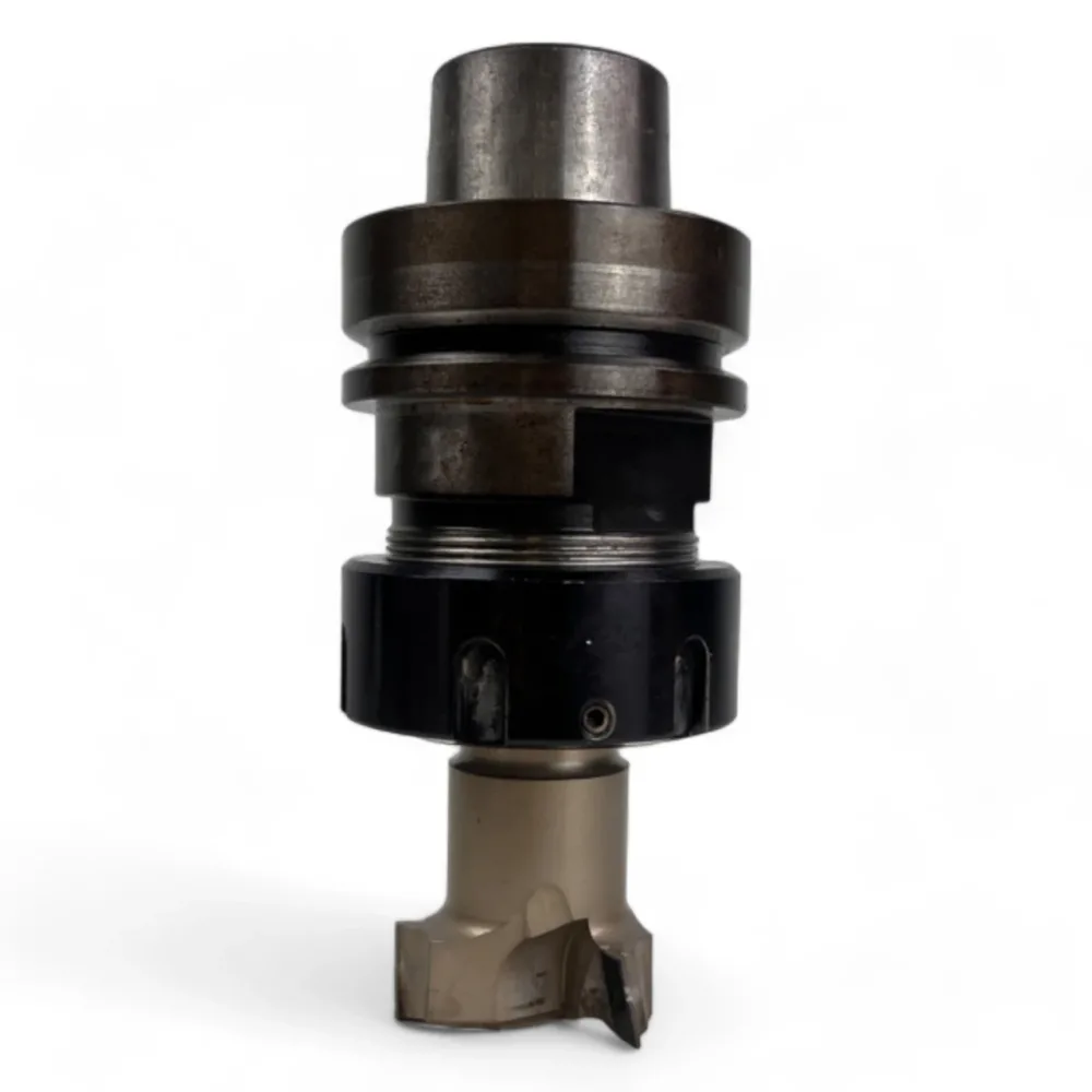 HSK 63 F Spannzangenfutter mit Spannzange und HW Profilfräser Ø 40mm DIA Fräser , Z=3