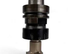 HSK 63 F Spannzangenfutter mit Spannzange und HW Profilfräser Ø 40mm DIA Fräser , Z=3