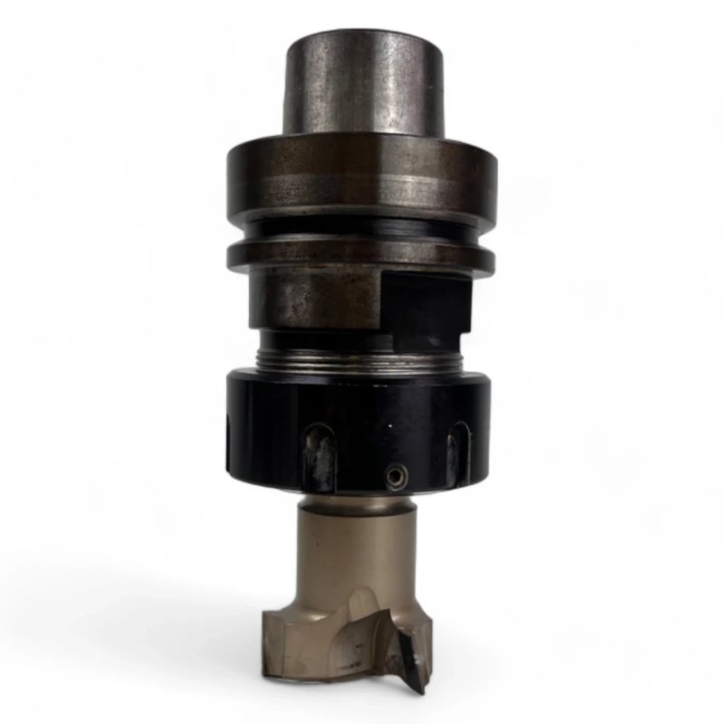 HSK 63 F Spannzangenfutter mit Spannzange und HW Profilfräser Ø 40mm DIA Fräser , Z=3