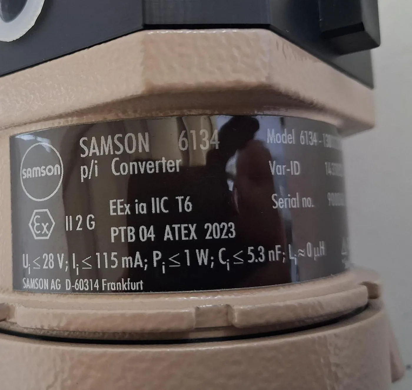 SAMSON 6134 I/P-Wandler - 7