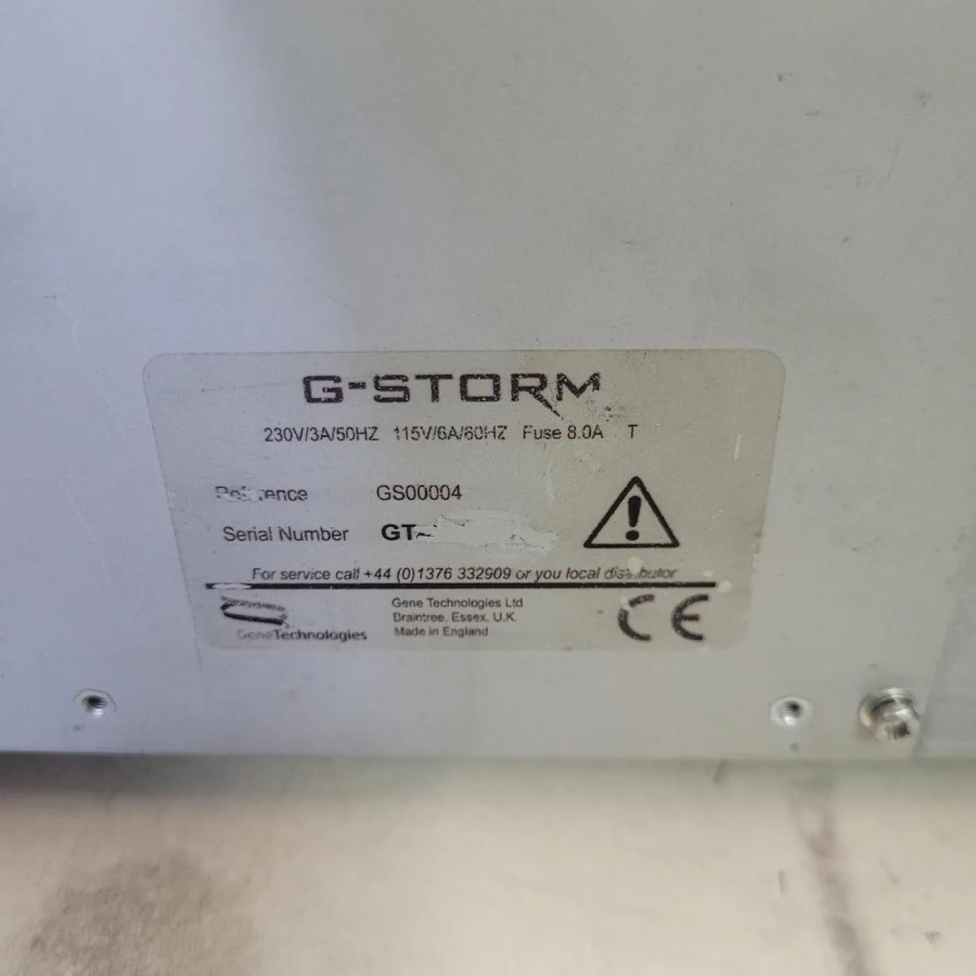 G Storm GS000004 Thermal Cycler - 7
