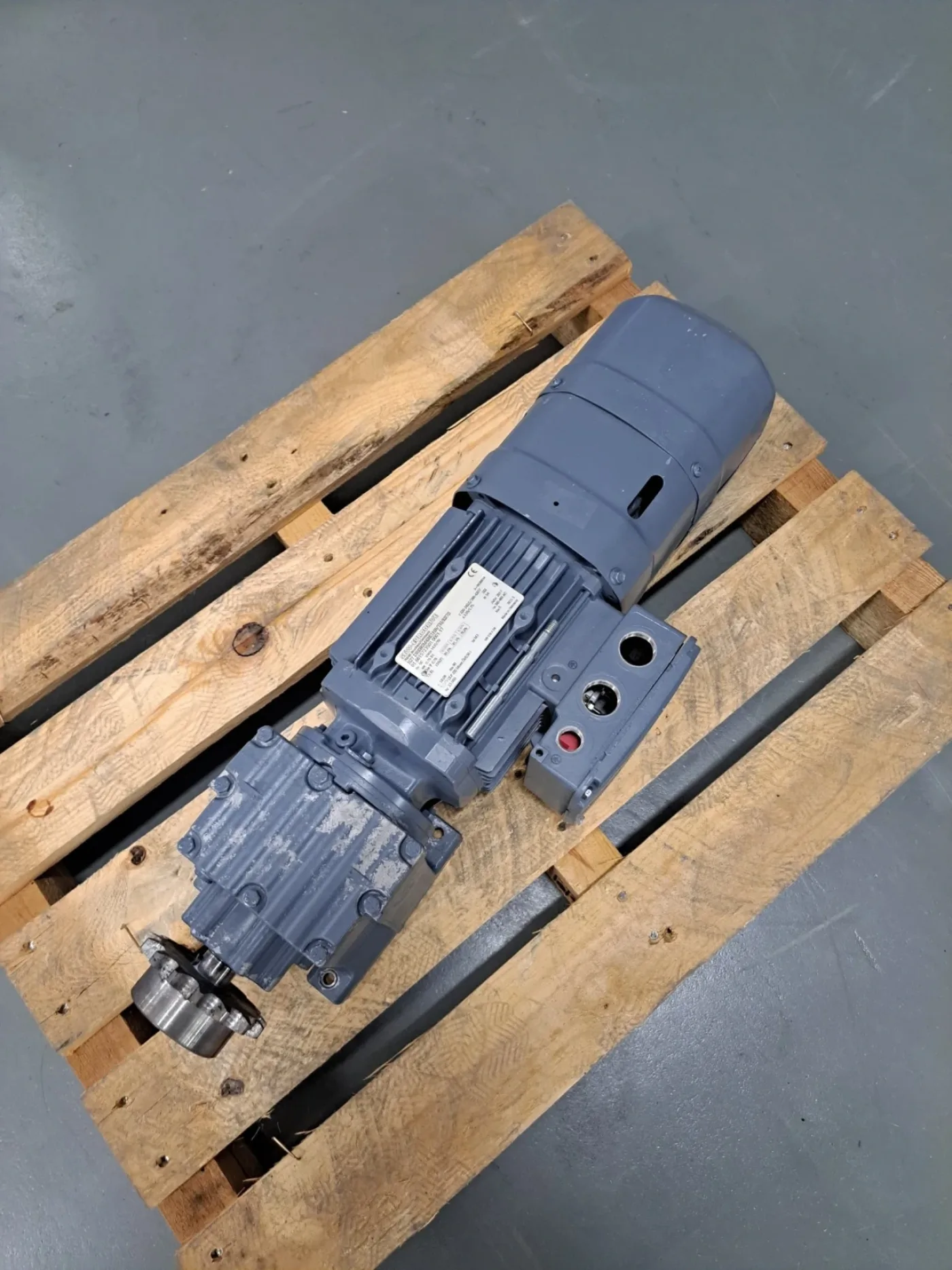 SEW Eurodrive Getriebemotor R27DRE80M4BE1HR/TH/ES7S - 5