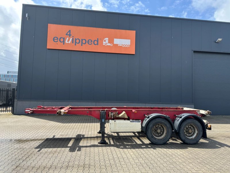 Krone 2-axle 20FT chassis / BPW + drumbrakes, / airsuspension / empty weight: 3.180kg / 2x available