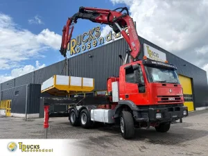 Iveco Eurotrakker 60E35 + FASSI F 600 XP 6X EXT. + JIB 4X EXT. + REMOTE + 6X4 + EURO 3