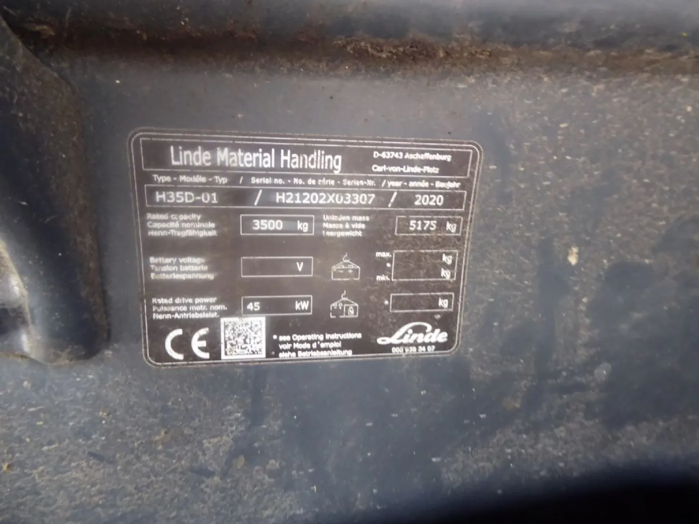 Linde H35D-01 - 6